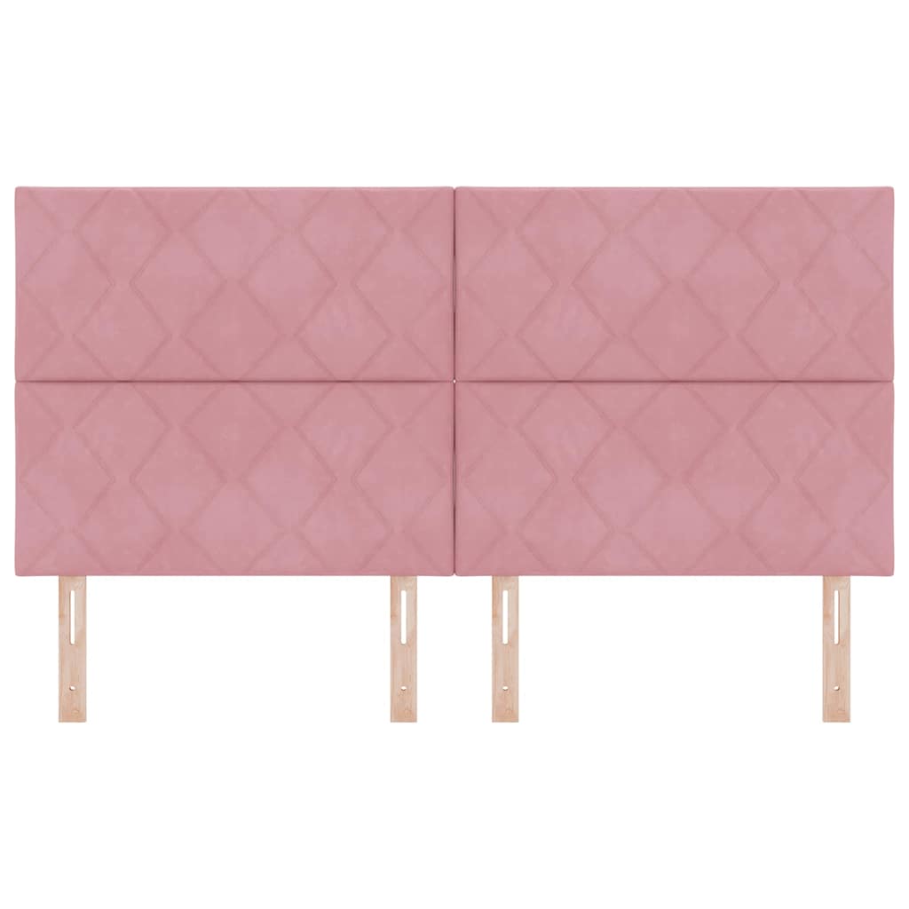 LED κεφαλάρι Ροζ 180 cm Τεχνητό Δέρμα - Pakobazaar