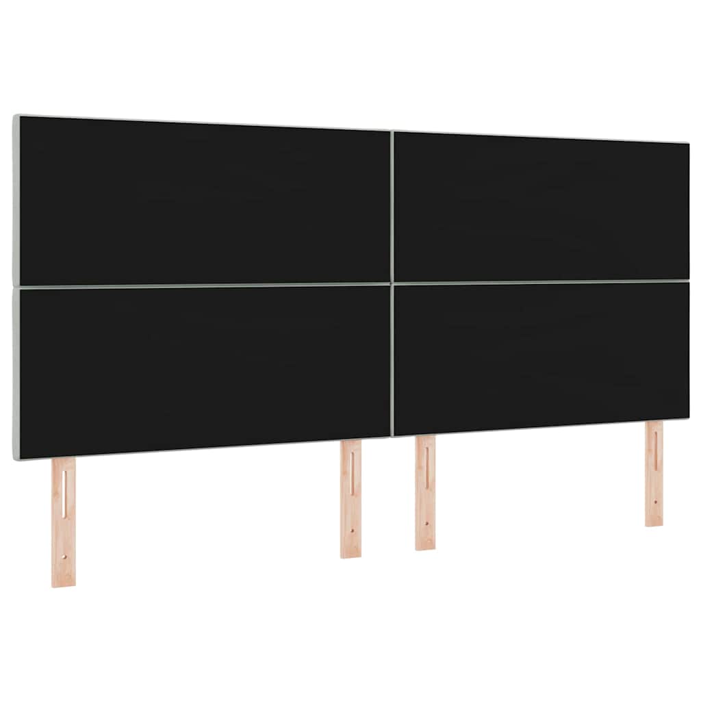 LED κεφαλάρι Ανοιχτό γκρι 200 cm Βελούδο - Pakobazaar