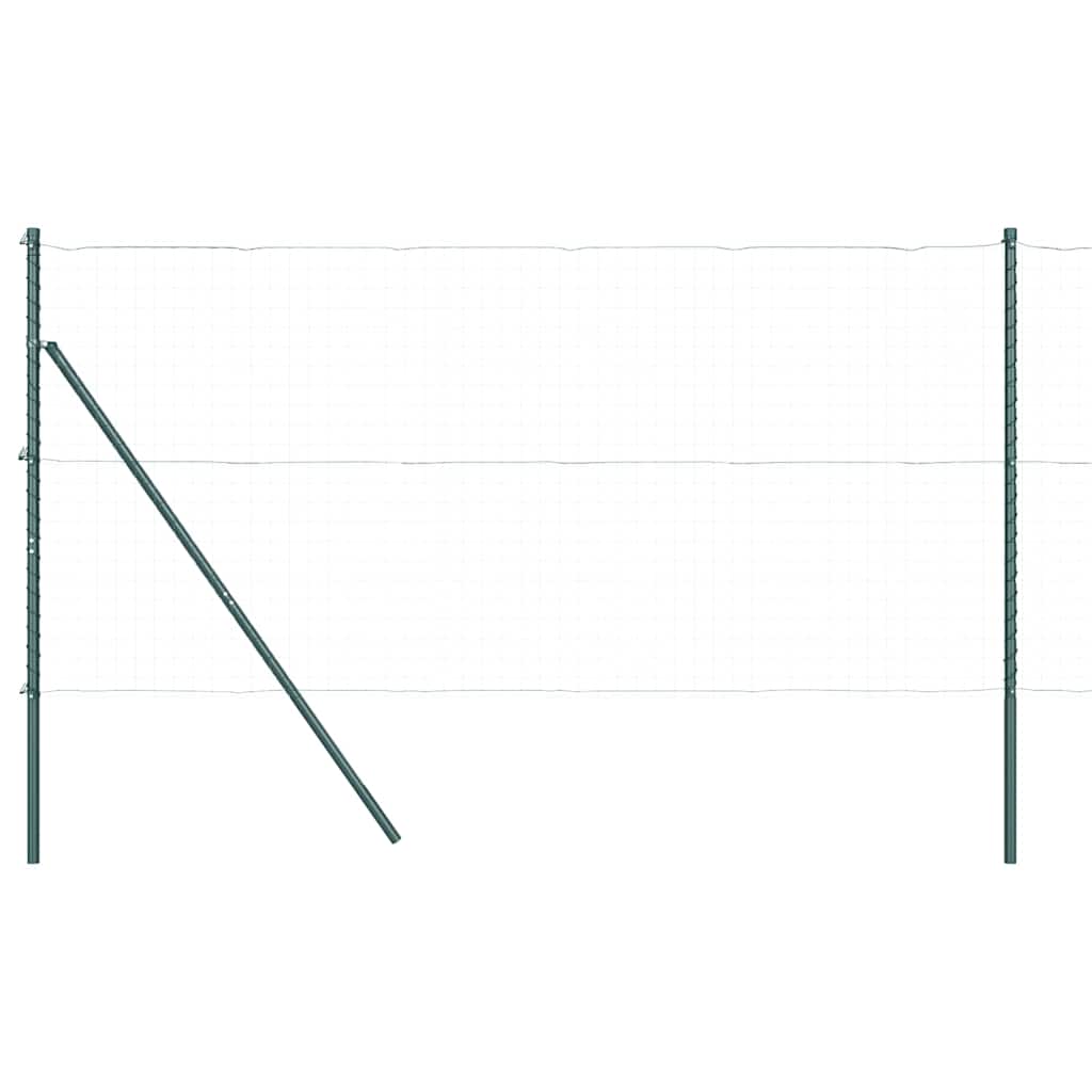 Στύλος Περιφράξεων 52 pcs Πράσινο 3,2 x 3,2 x 210 εκ