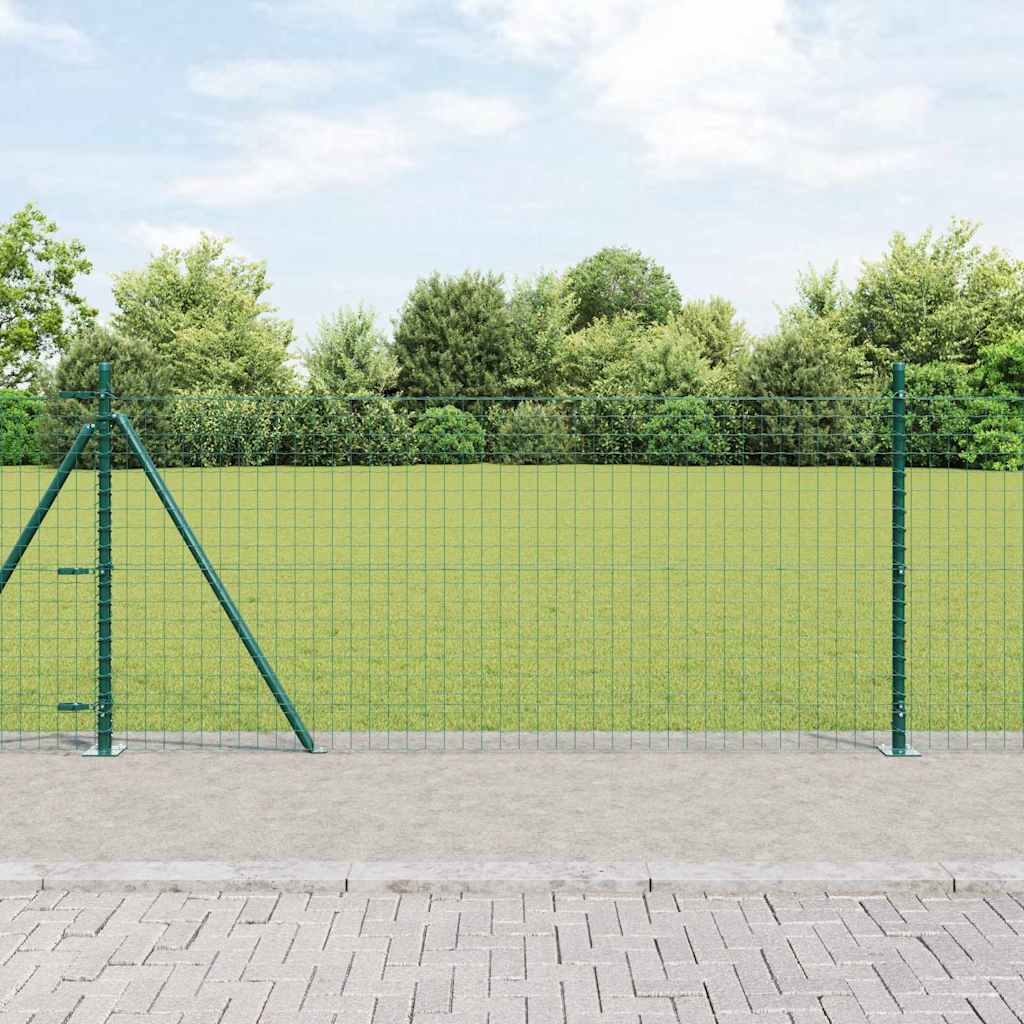 Στύλος Περιφράξεων 52 pcs Γκρι Μέγεθος: 3,2 x 3,2 x 110 εκ.