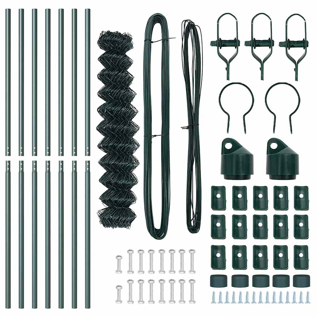 Στύλος Περιφράξεων Πράσινο 10 x 1 μ (40 x 40 χιλιοστά πλέγμα)
