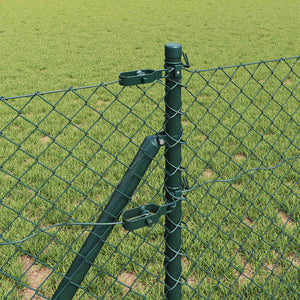 Φράκτης από αλυσίδα για σταθερή βάση 25 x 0,4 m Πράσινο Δίχτυ