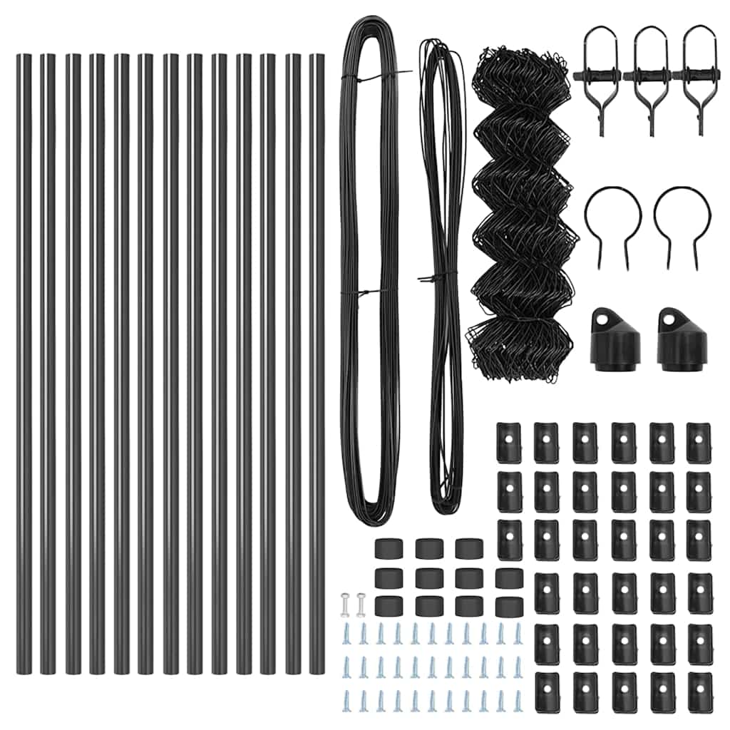 Στύλος Περιφράξεων Γκρι 25 x 0,8 μ (πλέγμα 40 x 40 χλστ.)