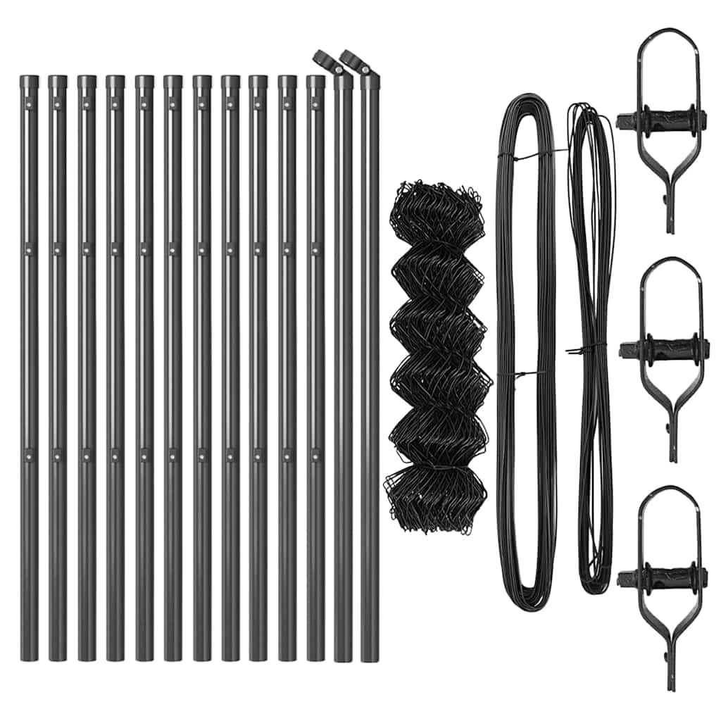 Στύλος Περιφράξεων Γκρι 25 x 0,4 μ (60 x 60 χιλιοστά πλέγμα)