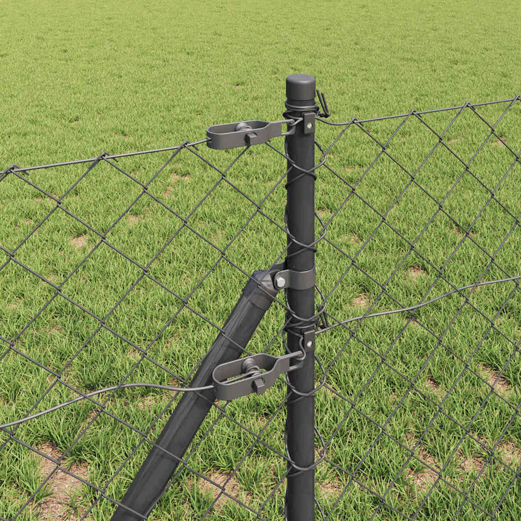 Στύλος Περιφράξεων Γκρι 25 x 0,6 μ (60 x 60 χιλιοστά δίχτυ)