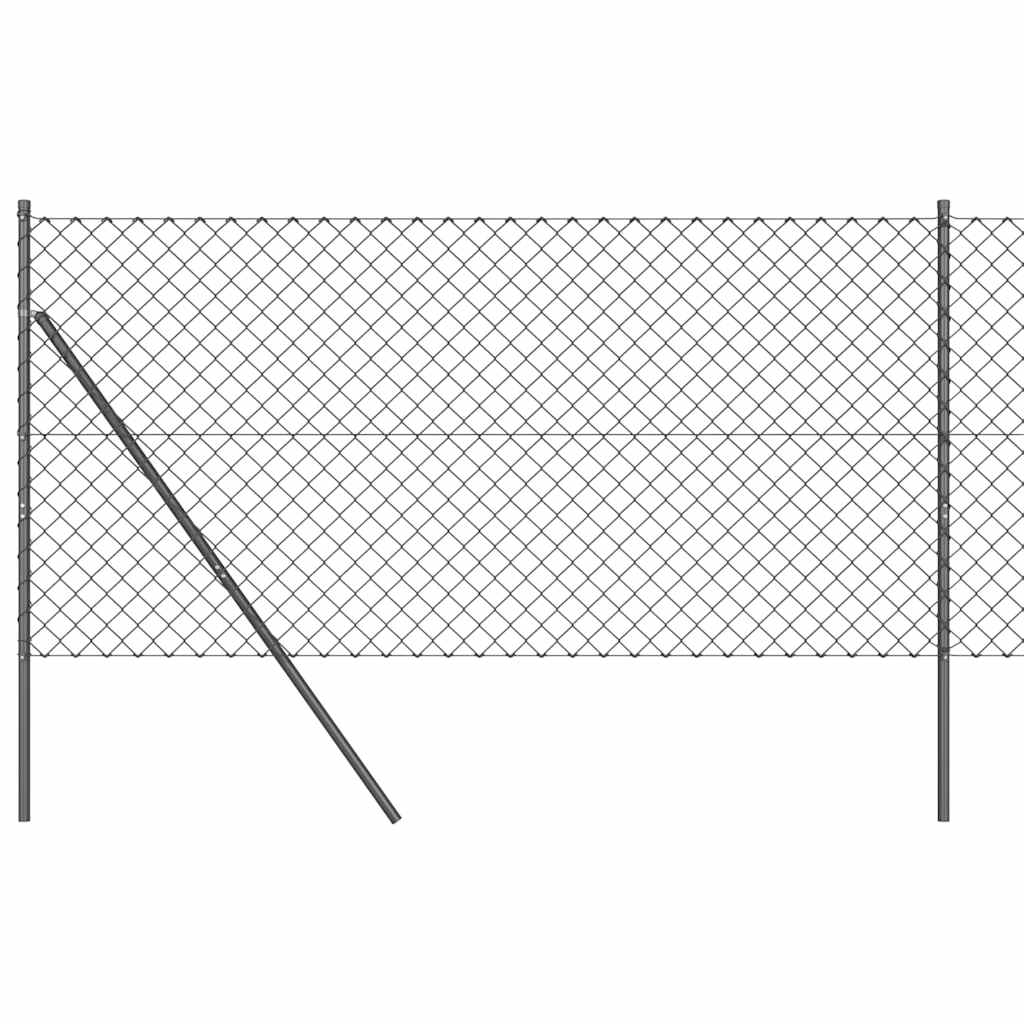 Στύλος Περιφράξεων Γκρι 25 x 1,2 μ (60 x 60 mm δίχτυ)