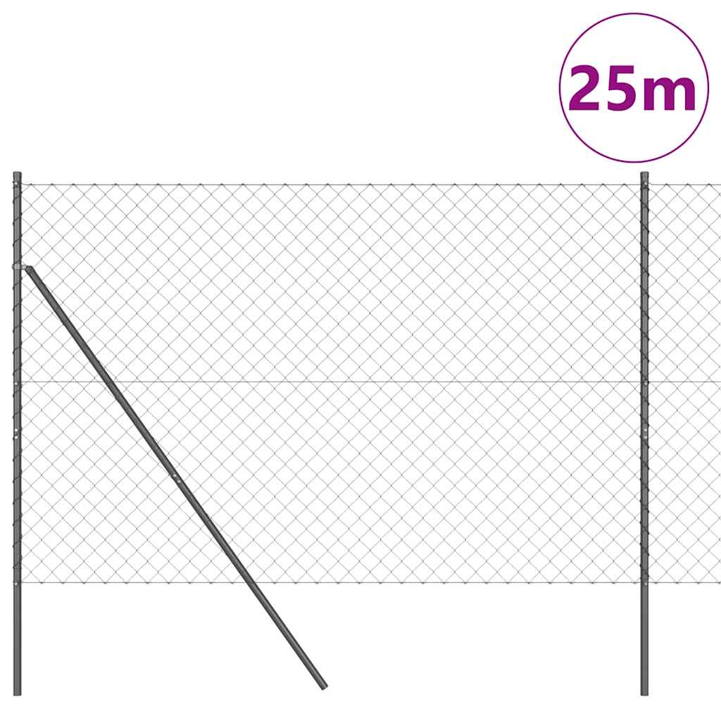 Στύλος Περιφράξεων Γκρι 25 x 1,5 μ (60 x 60 χιλιοστά πλέγμα)