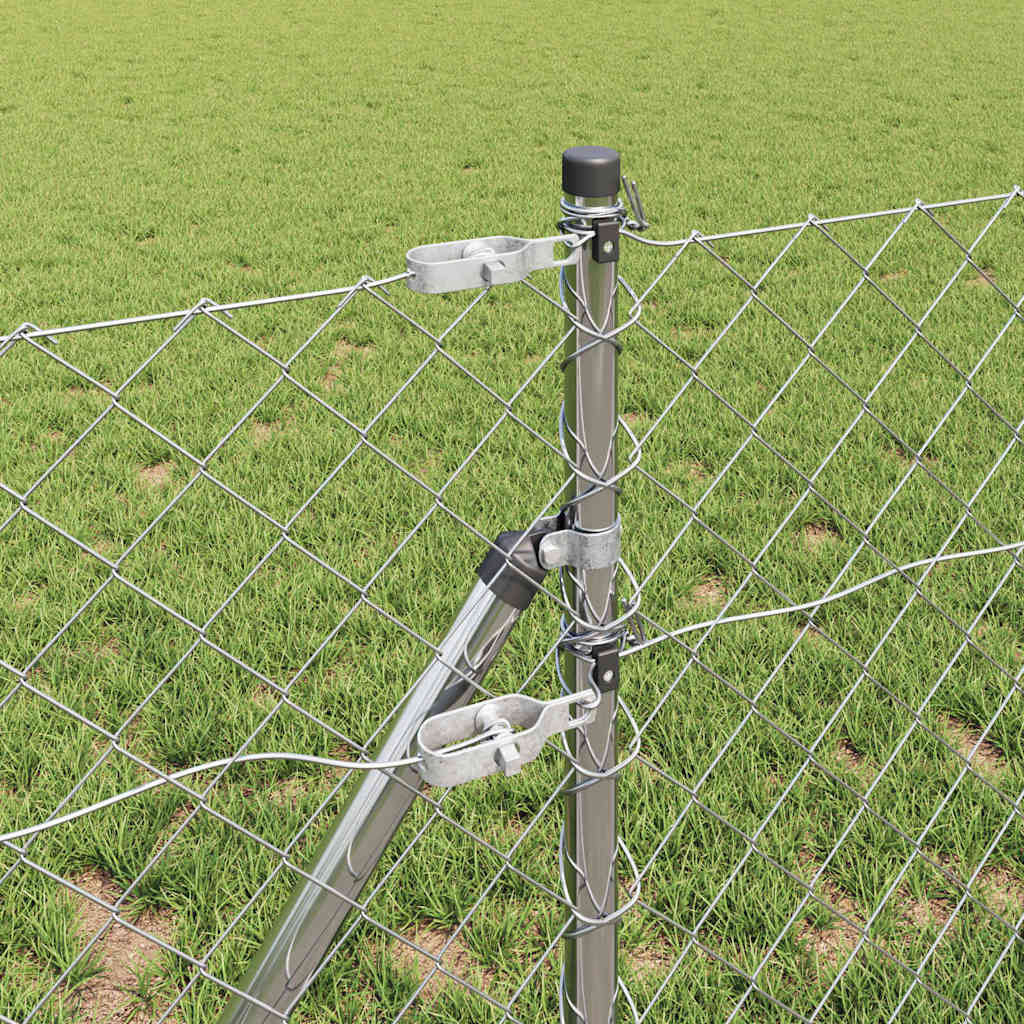 Στύλος Περιφράξεων Ασημί 10 x 0,4 μ (60 x 60 χιλιοστά πλέγμα)