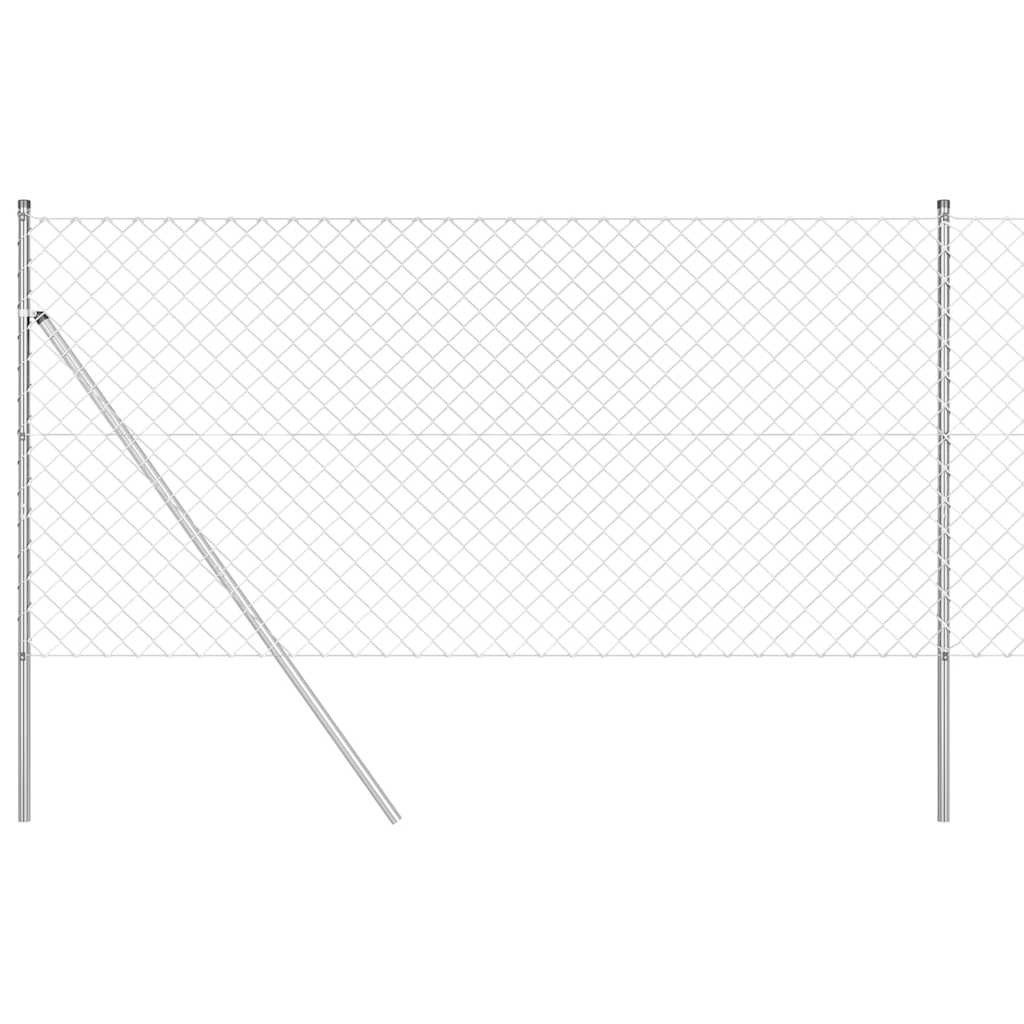 Στύλος Περιφράξεων Ασημί 10 x 1,2 μ (60 x 60 χιλιοστά πλέγμα)