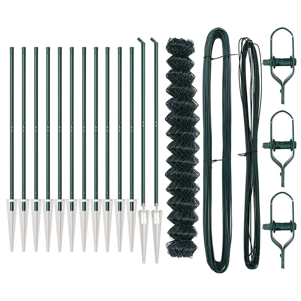 Στύλος Περιφράξεων Πράσινο 1,5 x 25 μ (60 x 60 mm πλέγμα)