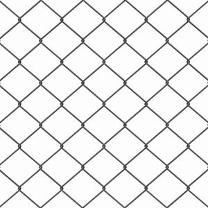 Περίφραξη με Σπίθες 10 x 1,5 m PVC-Επικαλυμμένο Ατσάλι Γκρι