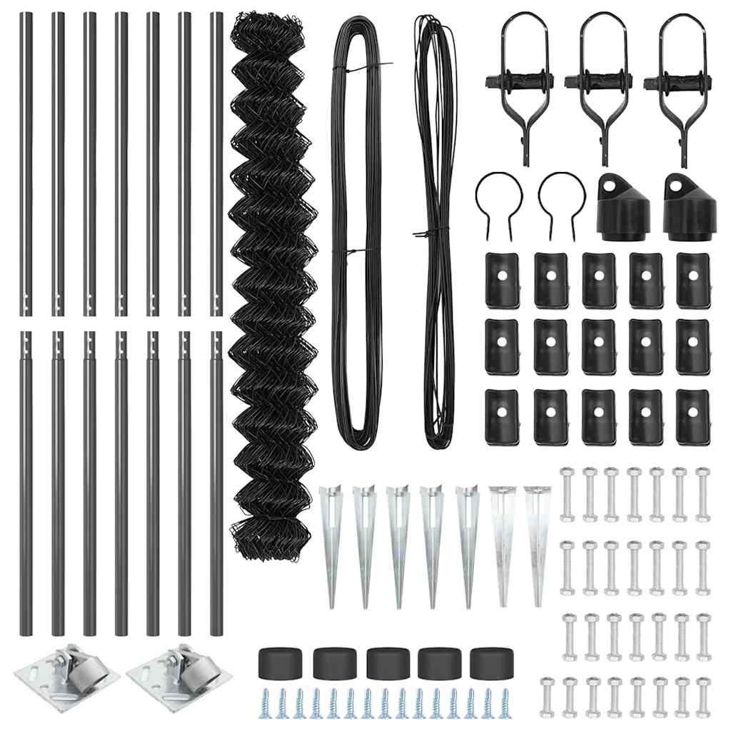Στύλος Περιφράξεων Γκρι 10 x 1,5 μ (60 x 60 χλστ πλέγμα)