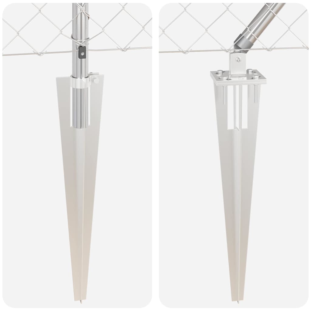 Στύλος Περιφράξεων Ασημί 10 x 1,2 μ (60 x 60 χιλιοστά πλέγμα)