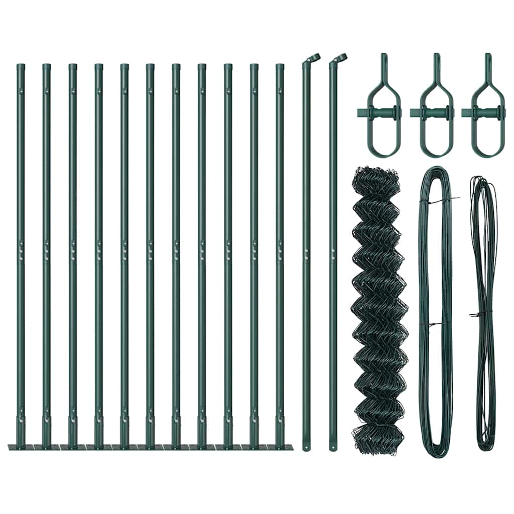 Στύλος Περιφράξεων Πράσινο 25 x 0,8 μ (πλέγμα 40 x 40 χλστ.) - Pakobazaar