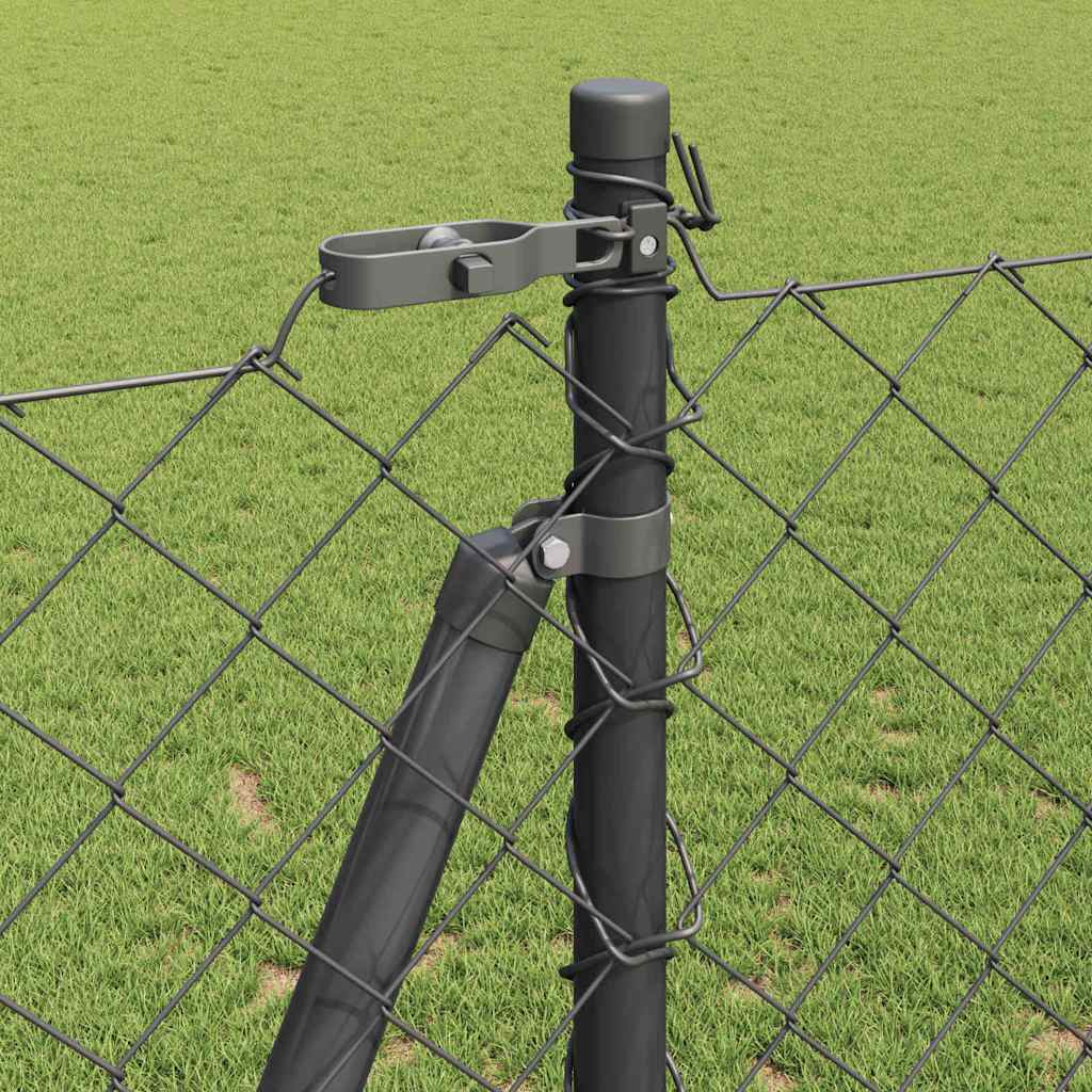 Στύλος Περιφράξεων Γκρι 25 x 1,2 μ (60 x 60 mm δίχτυ)