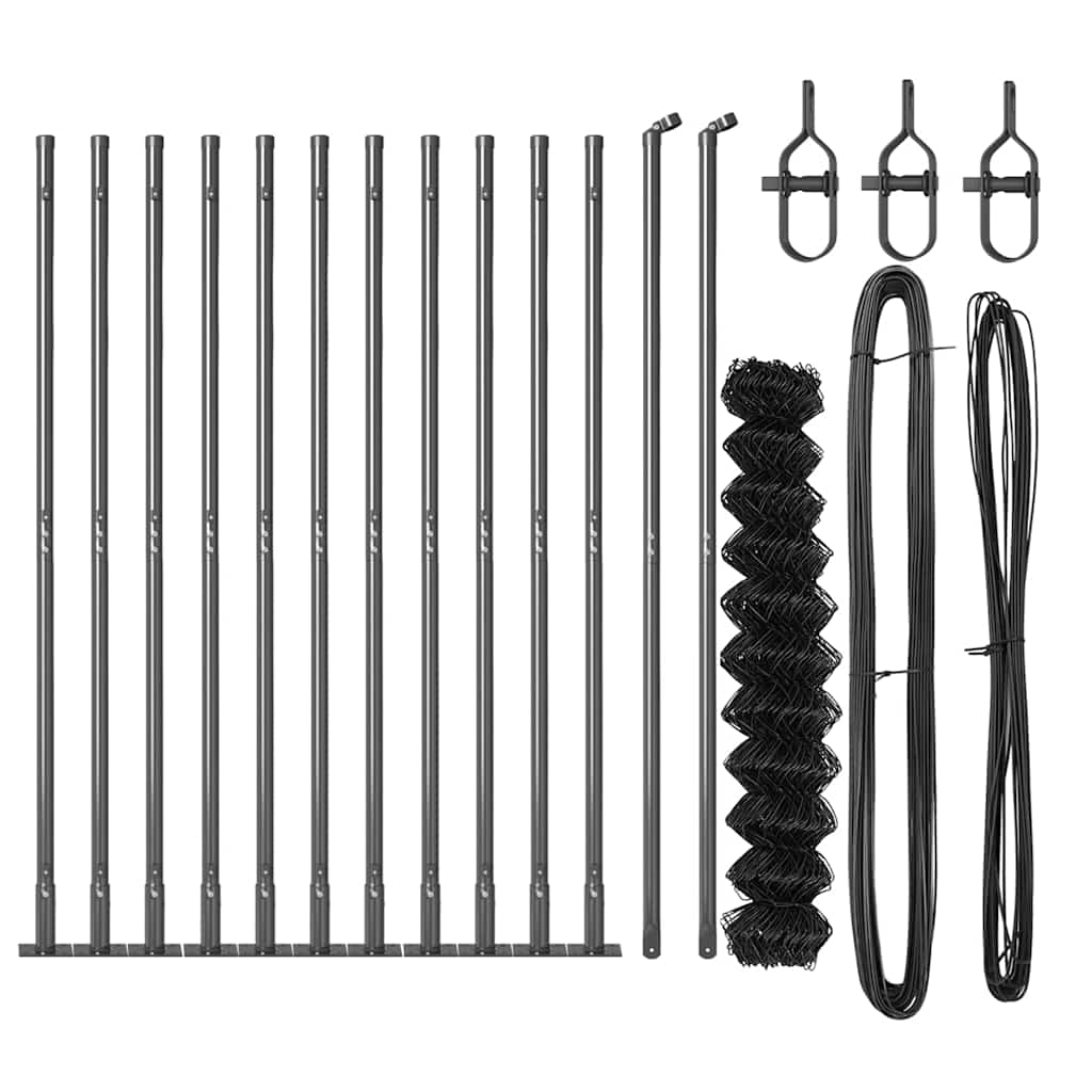 Στύλος Περιφράξεων Γκρι 25 x 1,2 μ (60 x 60 mm δίχτυ)