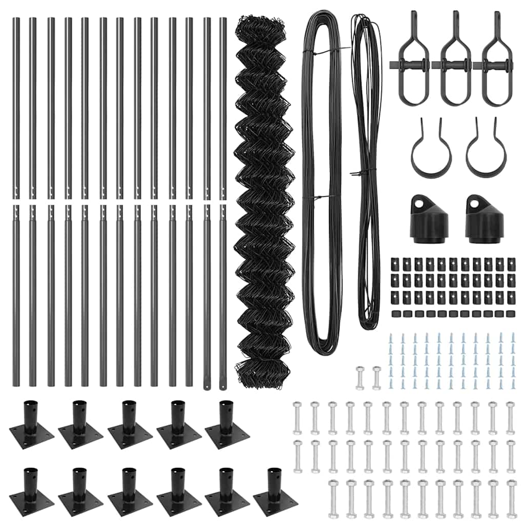 Στύλος Περιφράξεων Γκρι 25 x 1,6 μ (60 x 60 mm πλέγμα)