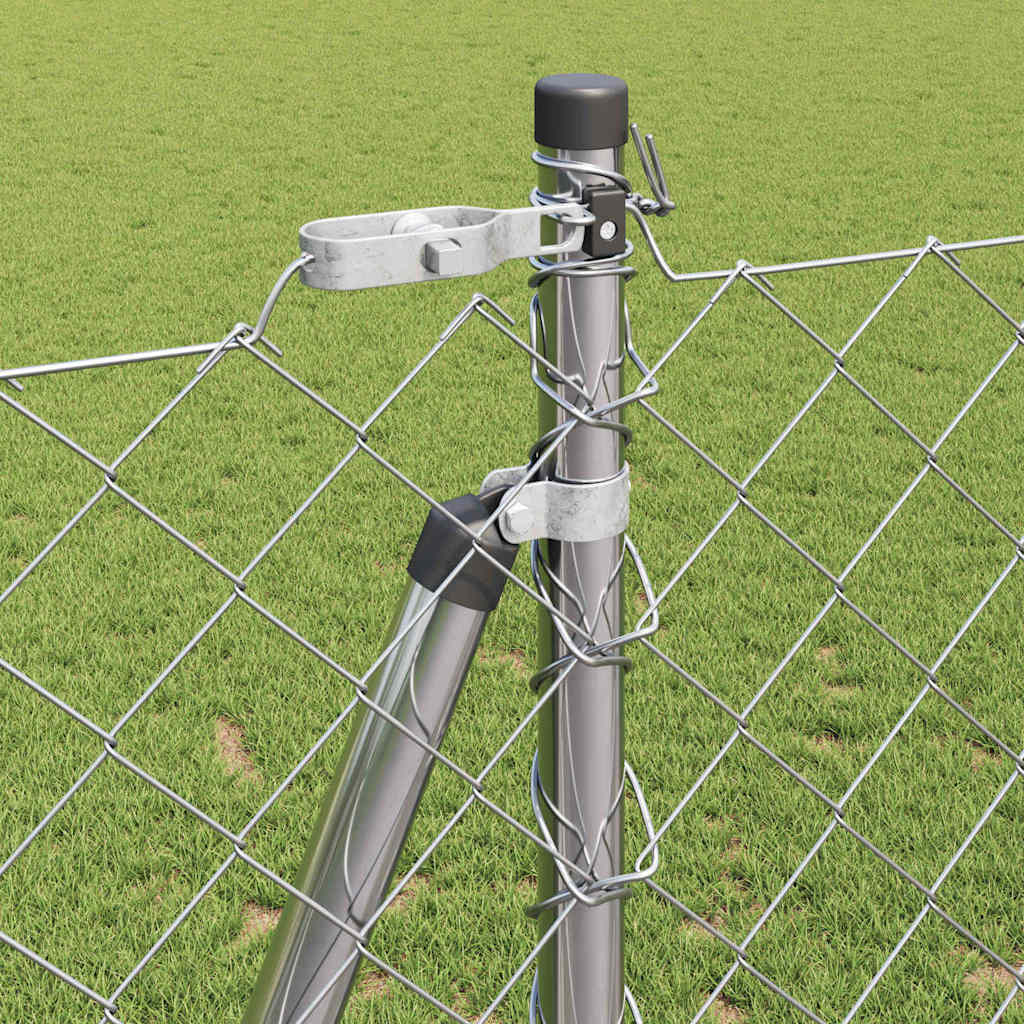 Στύλος Περιφράξεων Ασημί 10 x 1,2 μ (60 x 60 χιλιοστά πλέγμα)