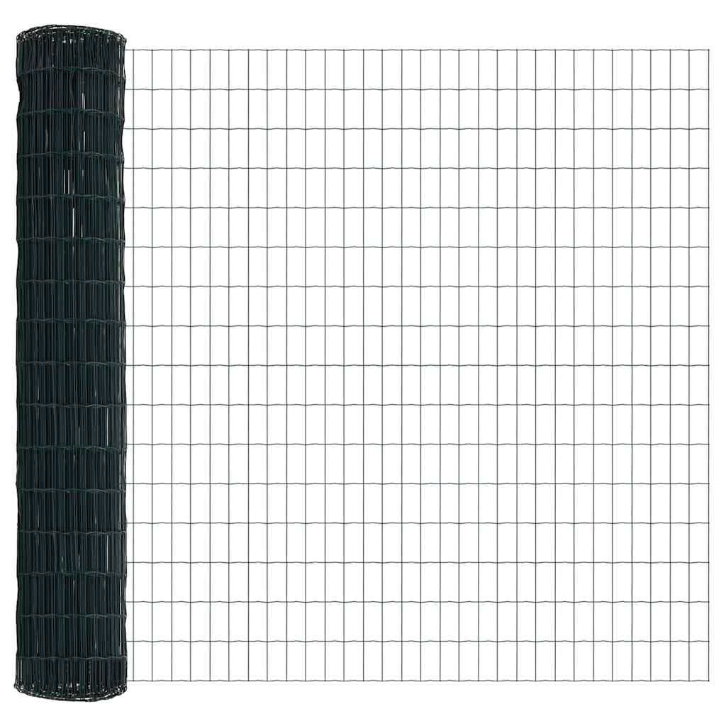 Τεντώτο με στήριγμα Πράσινο 1,6 x 10 m Χάλυβας και PVC