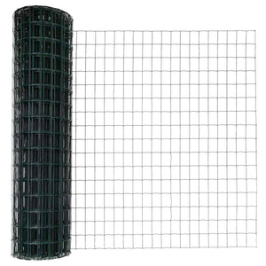 Ευρωπαϊκή Στήριξη Φράχτη 25 x 1,2 μ PVC-Επικαλυμμένο Ατσάλι