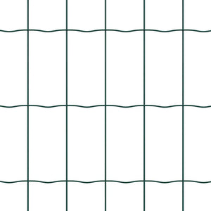 Ευρωπαϊκή Στήριξη Φράχτη 50 x 0,6 μ PVC-Επικαλυμμένο Ατσάλι