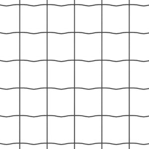 Ευρωπαϊκή Στήριξη Φράχτη 10 x 0,4 m PVC-Επικαλυμμένο Ατσάλι - Pakobazaar