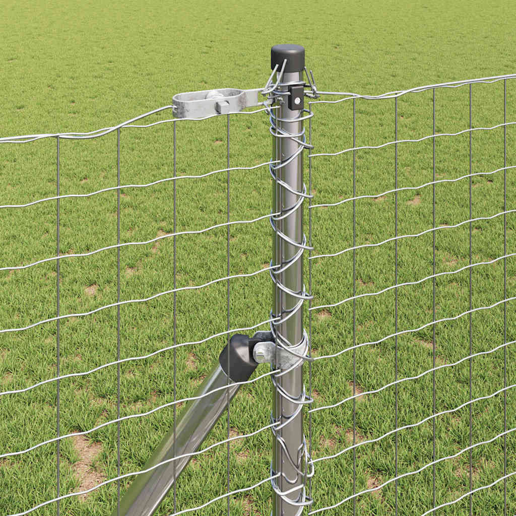 Τεντώτο με στήριγμα Ασημί 1,2 x 10 m Χάλυβας και PVC