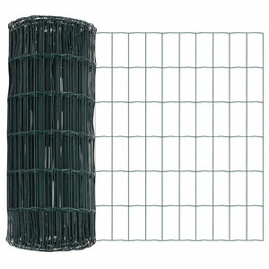 Ευρωπαϊκός Φράκτης με Ακίδες 50 x 0,4 μ PVC-Επικαλυμμένο Ατσάλι