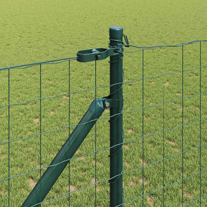Ευρωπαϊκός Φράκτης με Ακίδες 25 x 1,2 μ PVC-Επικαλυμμένο Ατσάλι