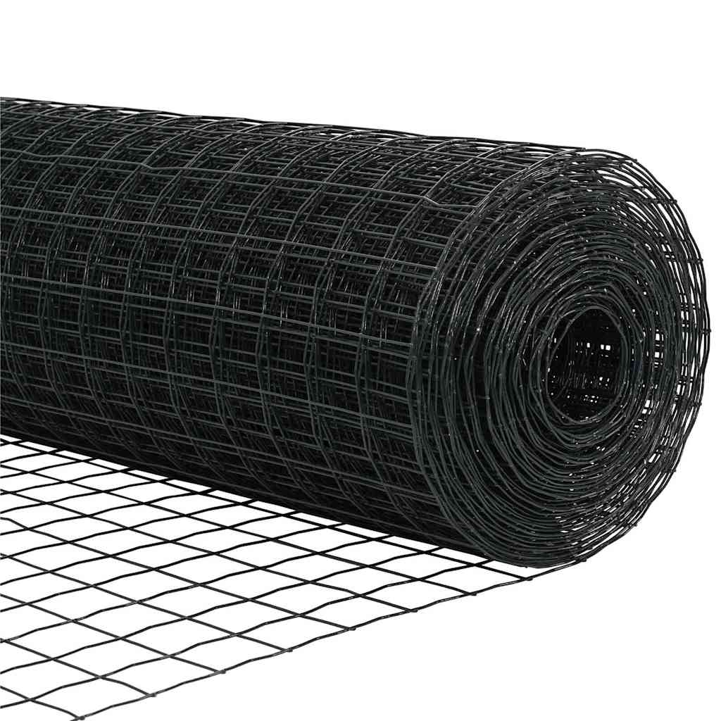 Ευρωπαϊκός Φράκτης με Ακίδες 10 x 0,6 μ PVC-Επικαλυμμένο Ατσάλι - Pakobazaar