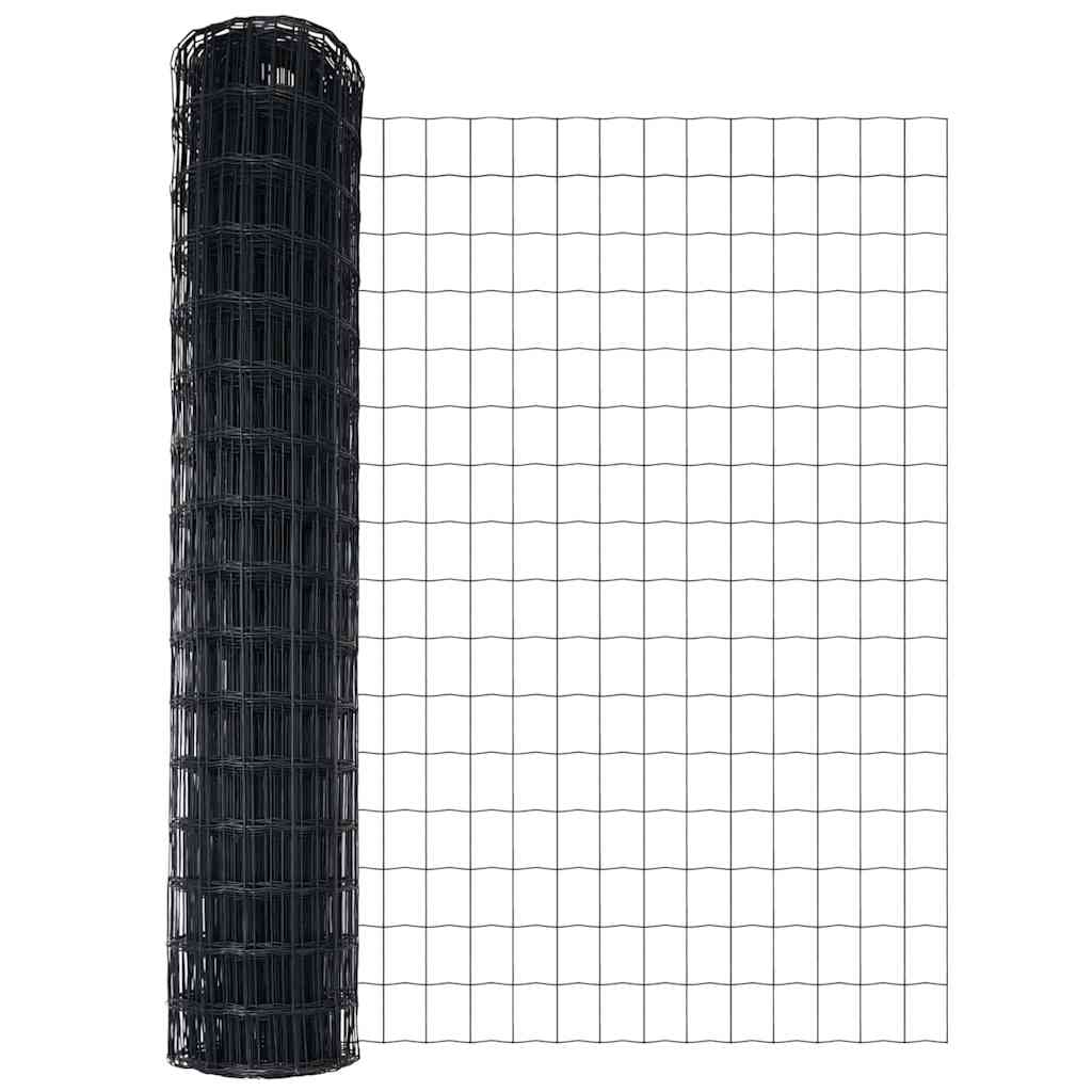 Τεντώτο με στήριγμα Γκρι 1,2 x 25 m Ατσάλι