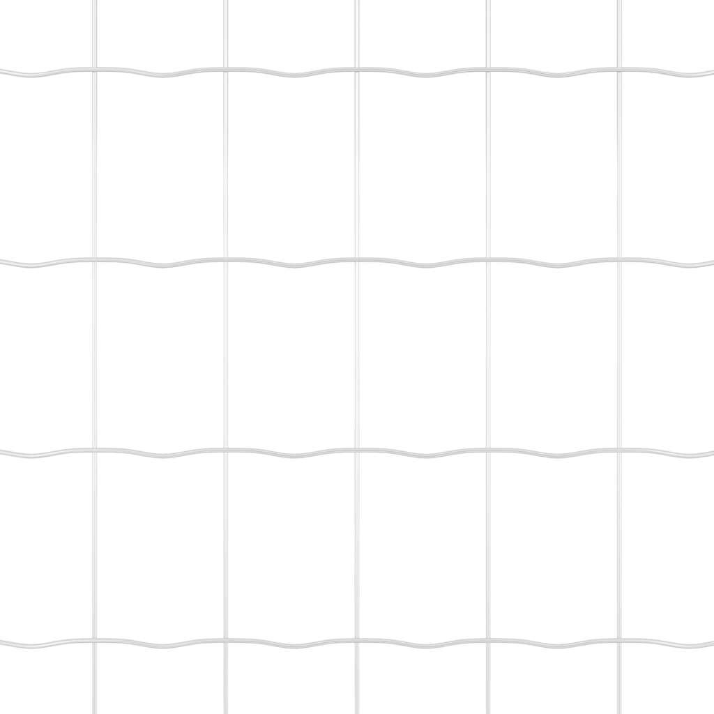 Τεντώτο με στήριγμα Ασημί 0,8 x 25 m Ατσάλι