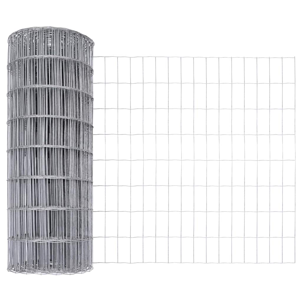 Τεντώτο με στήριγμα Ασημί 0,4 x 50 μ. Ατσάλι