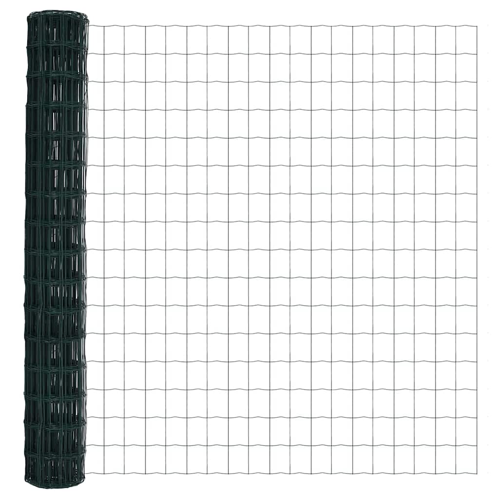 Τεντώτο με στήριγμα Πράσινο 1,5 x 10 m Χάλυβας και PVC