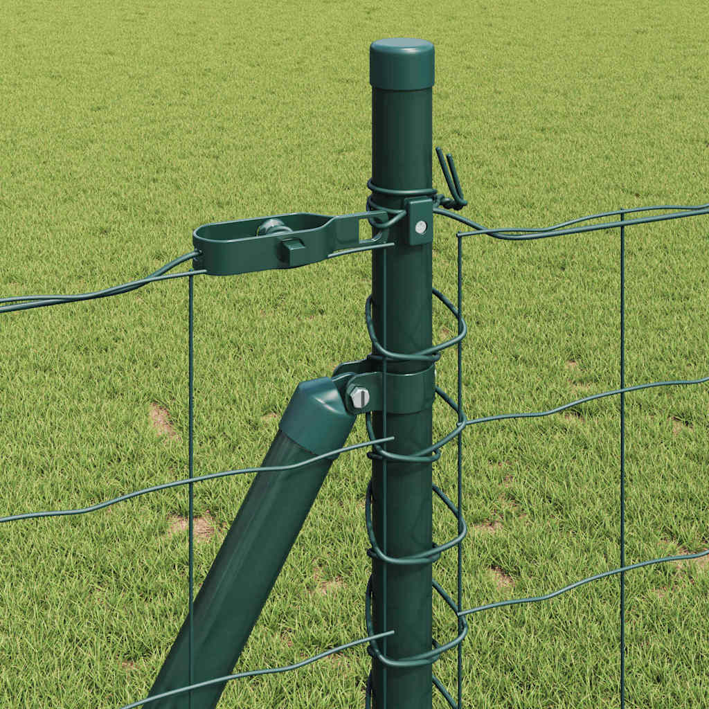 Τεντώτο με στήριγμα Πράσινο 1 x 10 m Ατσάλι