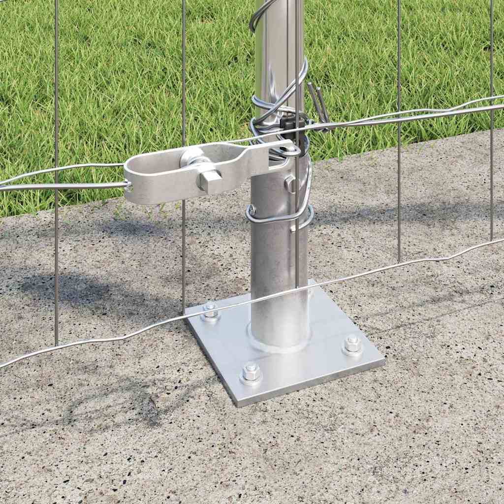 Τεντώτο με στήριγμα Ασημί 1,2 x 10 m Ατσάλι