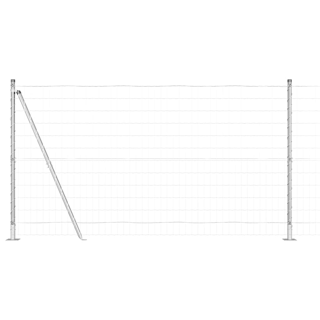 Τεντώτο με στήριγμα Ασημί 1,2 x 25 m Ατσάλι