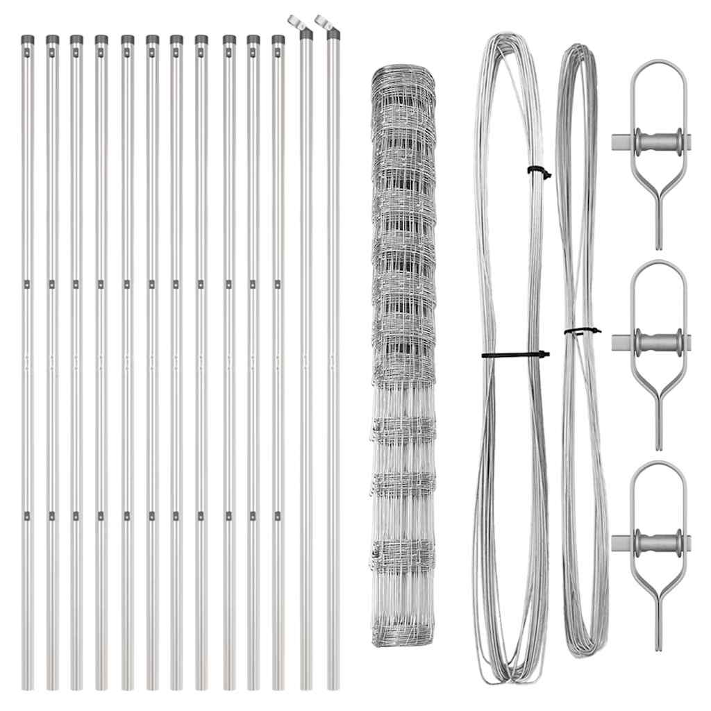 Στύλος Περιφράξεων Γαλβανισμένο 25 x 1,4 μ Ατσάλι