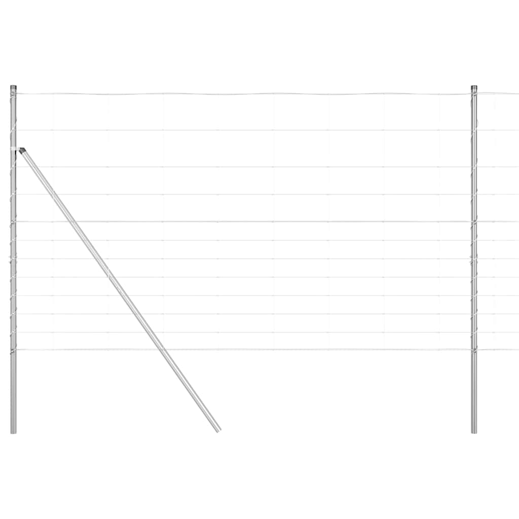 Στύλος Περιφράξεων Γαλβανισμένο 25 x 1,4 μ Ατσάλι