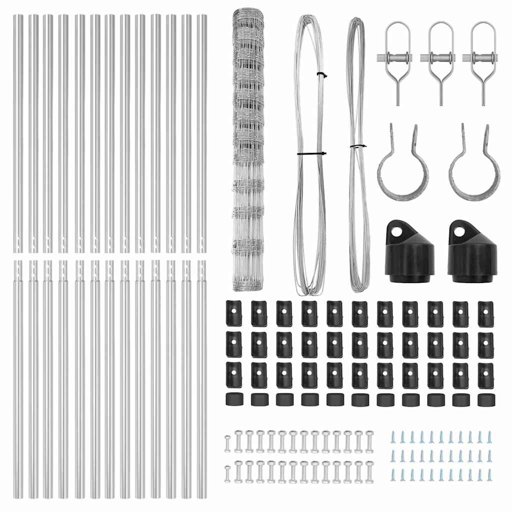Στύλος Περιφράξεων Γαλβανισμένο 25 x 1,4 μ Ατσάλι