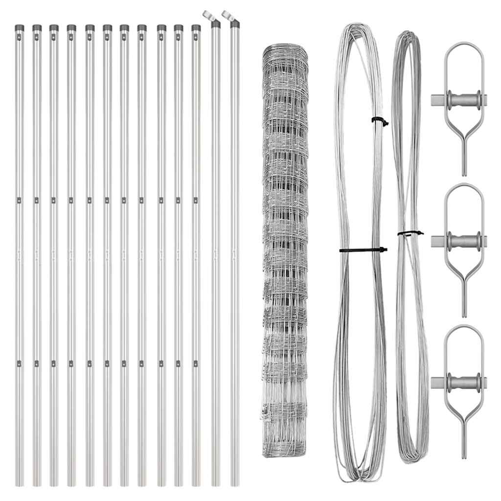 Στύλος Περιφράξεων Γαλβανισμένο 25 x 1,4 μ Ατσάλι