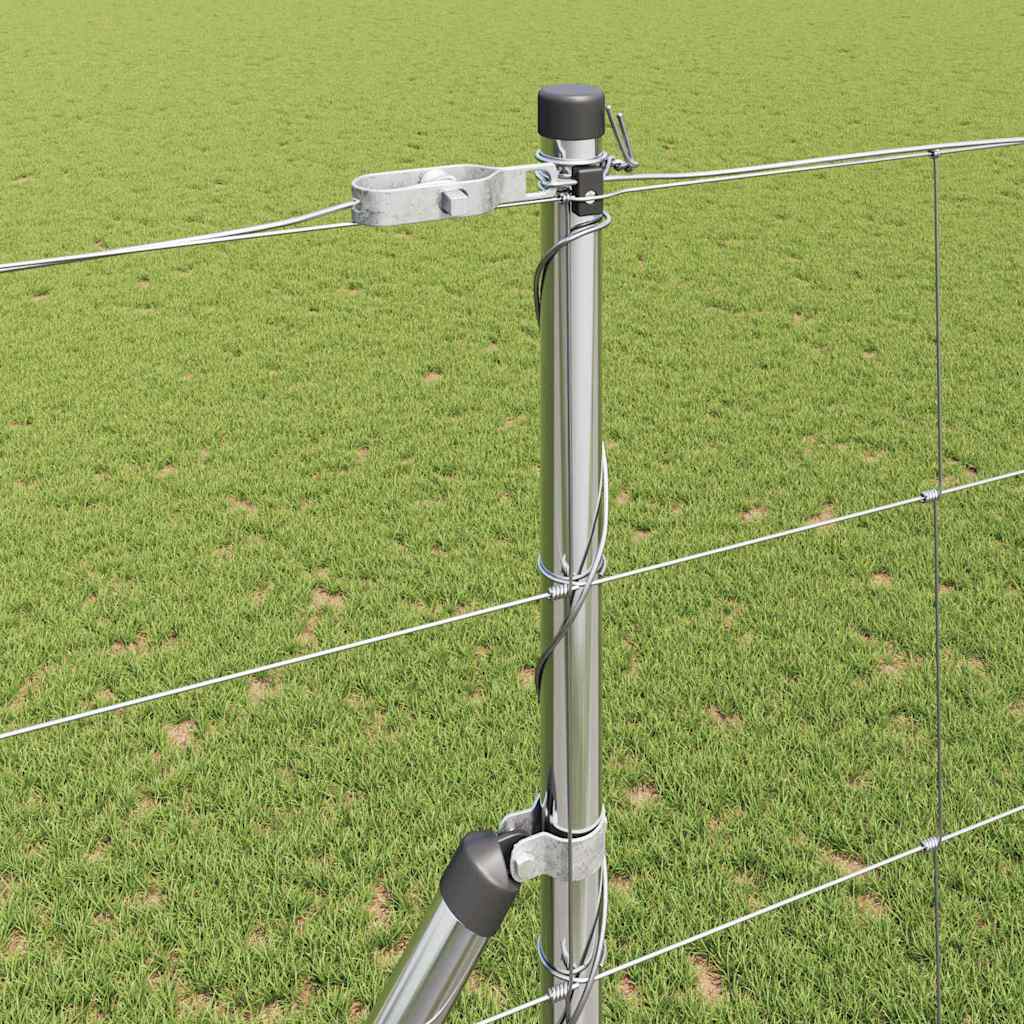 Στύλος Περιφράξεων Γαλβανισμένο 25 x 1,5 m Ατσάλι