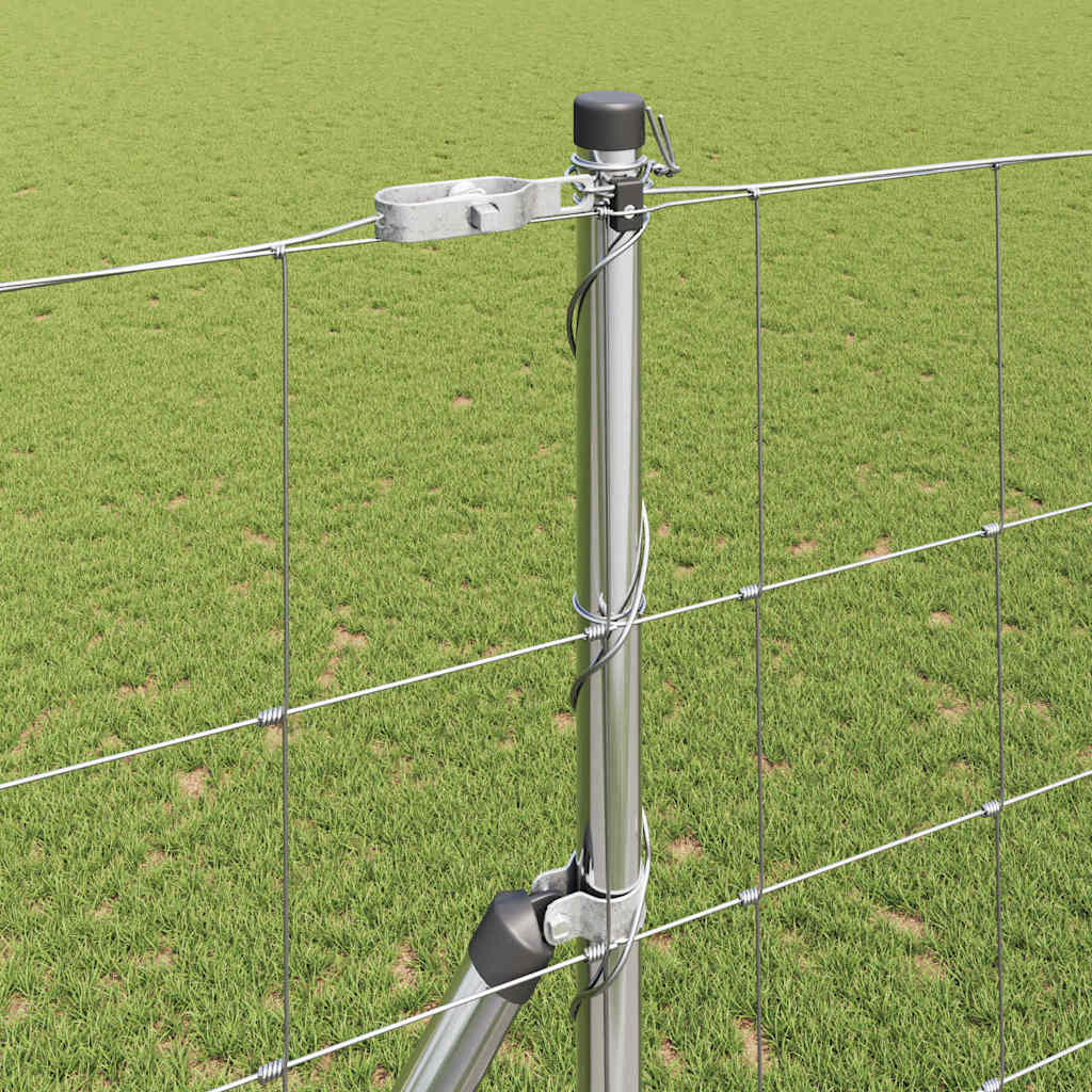 Στύλος Περιφράξεων Γαλβανισμένο 25 x 1,5 m Ατσάλι