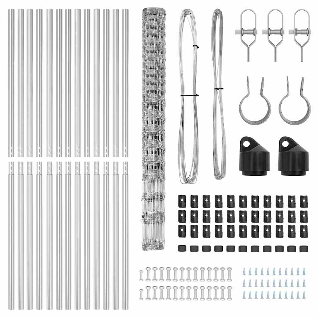 Στύλος Περιφράξεων Γαλβανισμένο 25 x 1,6 μ Ατσάλι