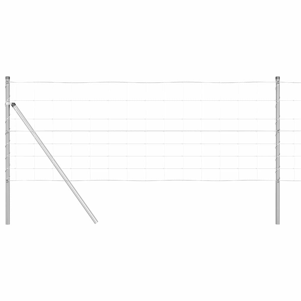 Στύλος Περιφράξεων Γαλβανισμένο 50 x 0,8 m Ατσάλι