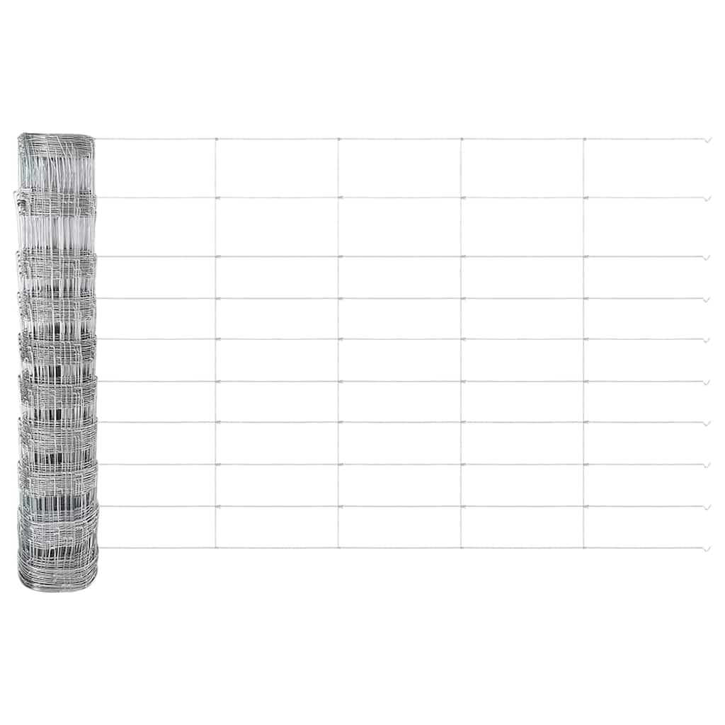 Στύλος Περιφράξεων Γαλβανισμένο 50 x 1 m Ατσάλι