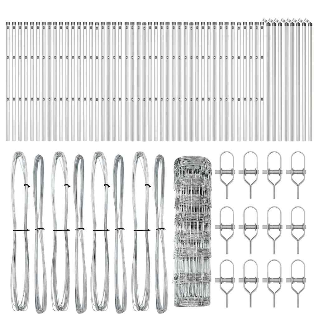 Στύλος Περιφράξεων Γαλβανισμένο 100 x 0,8 μ Ατσάλι