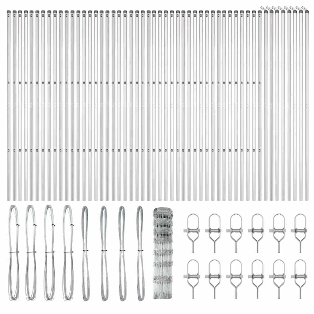 Στύλος Περιφράξεων Γαλβανισμένο 100 x 1 μ Ατσάλι
