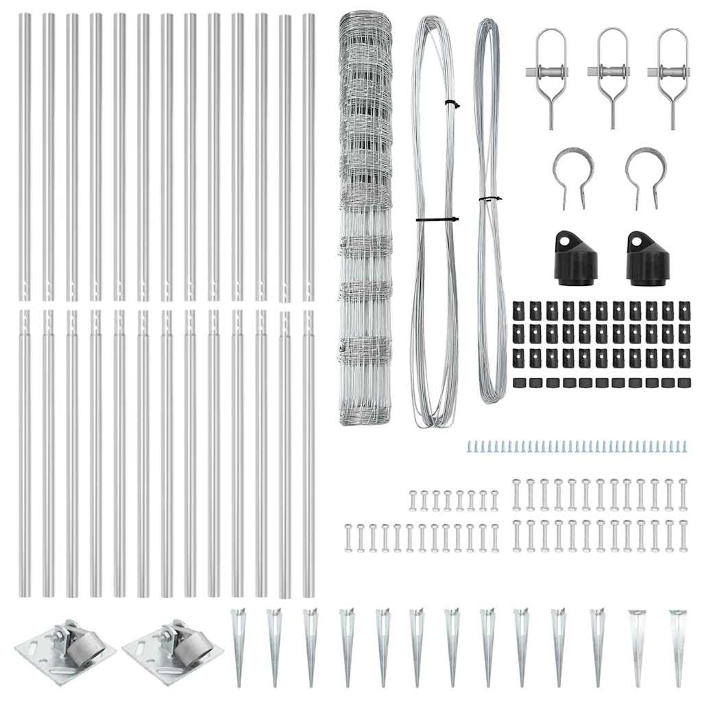 Στύλος Περιφράξεων Γαλβανισμένο 25 x 1,2 μ Ατσάλι