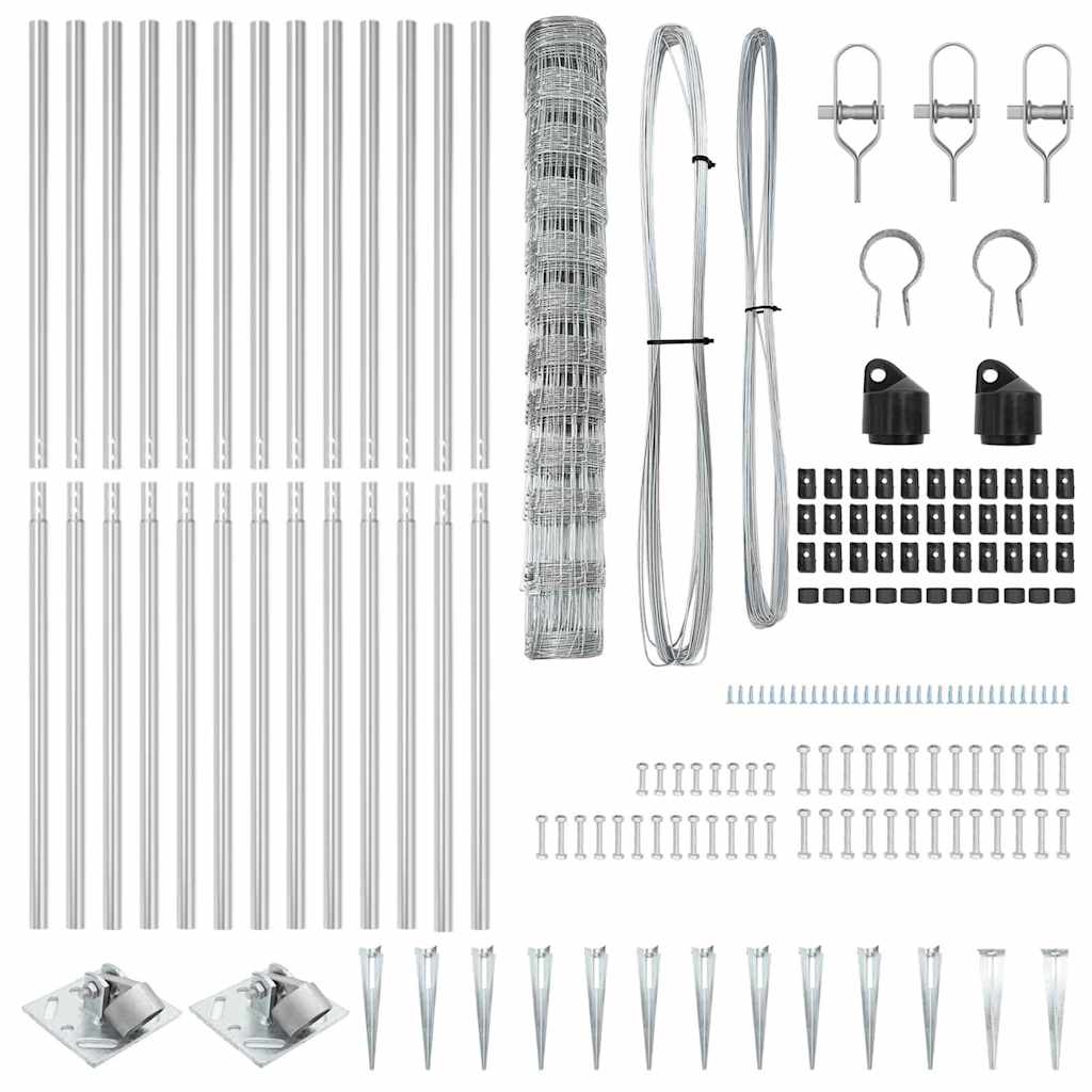 Στύλος Περιφράξεων Γαλβανισμένο 25 x 1,2 μ Ατσάλι